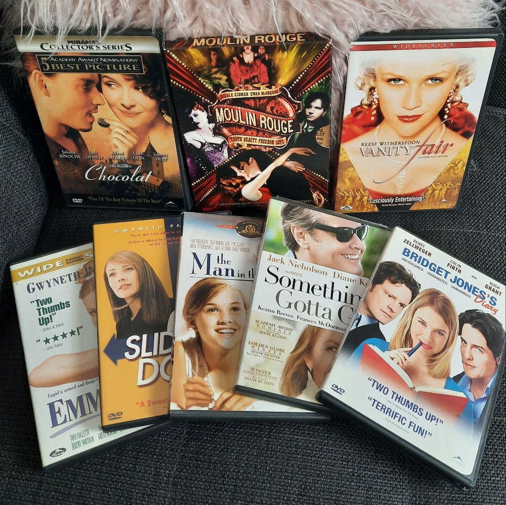 8 DVD 'Chick Flicks' Bundle